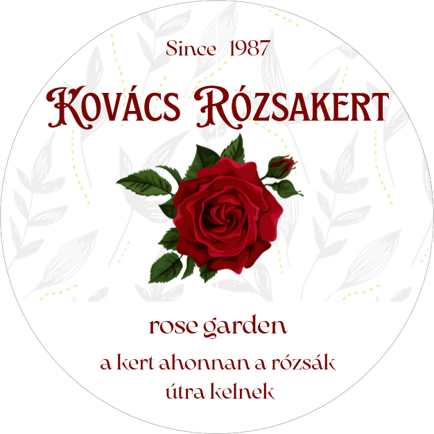 Kovács Rózsakert Logo